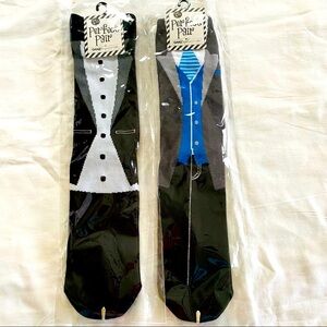 Socks Novelty Tuxedo socks 2 pairs.